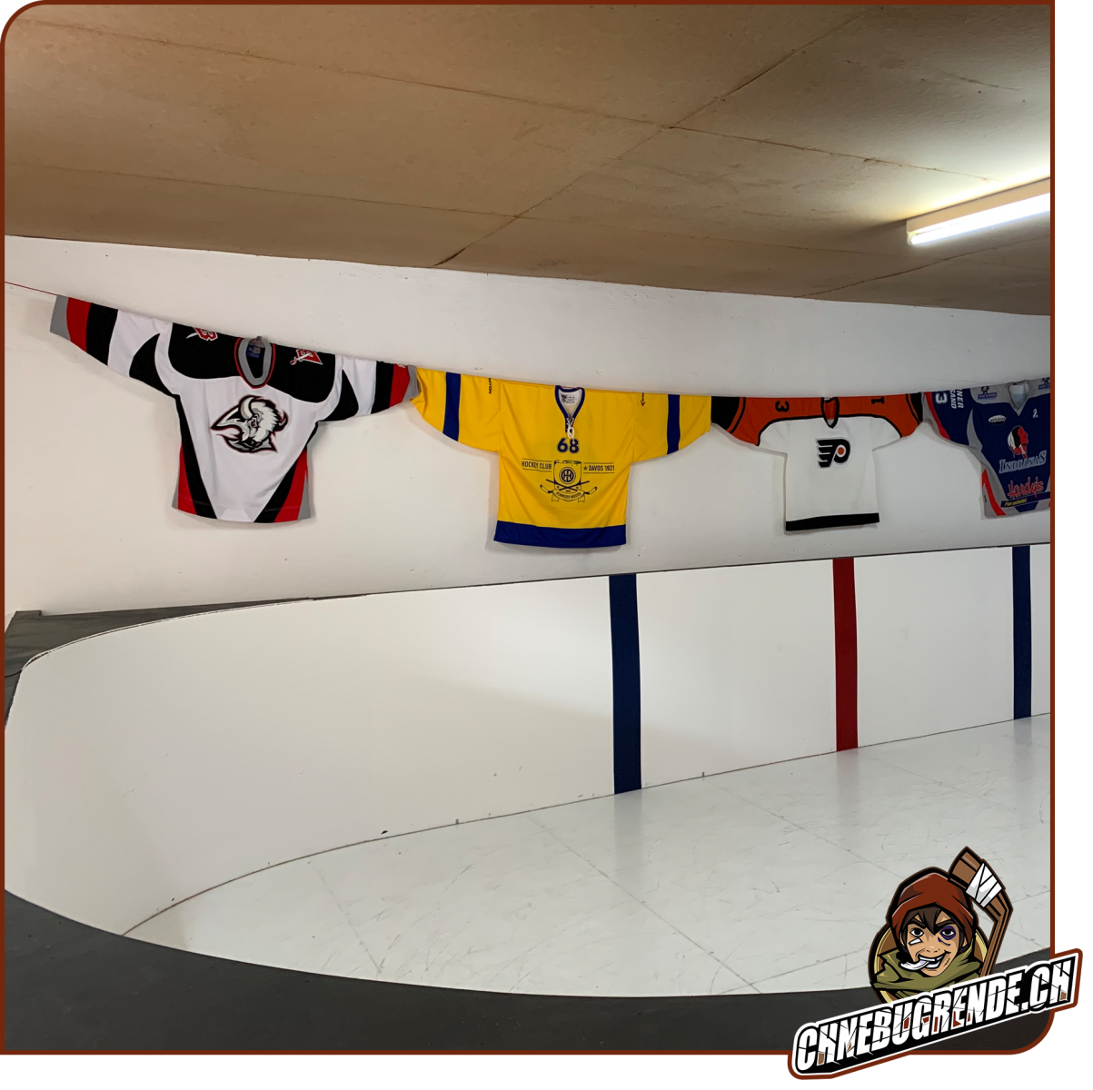 Icehockey skills room